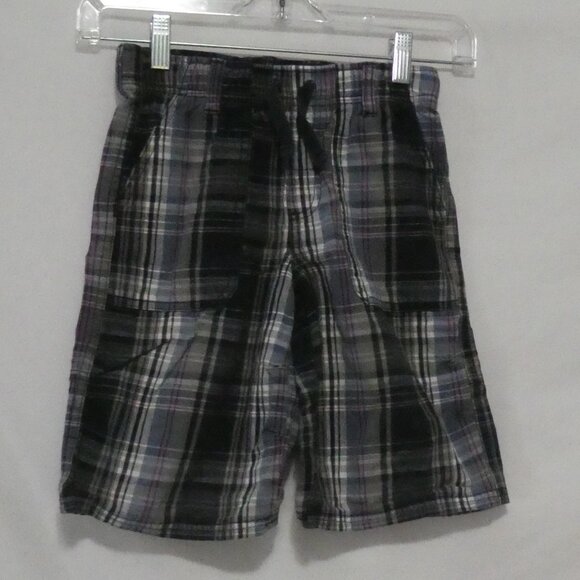 GYMBOREE | size 7 | Cotton Plaid Shorts | Front and Back Pockets - Picture 1 of 14